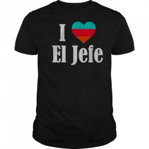 Gregg Popovich I Love El Jefe San Antonio Spurs T-Shirt