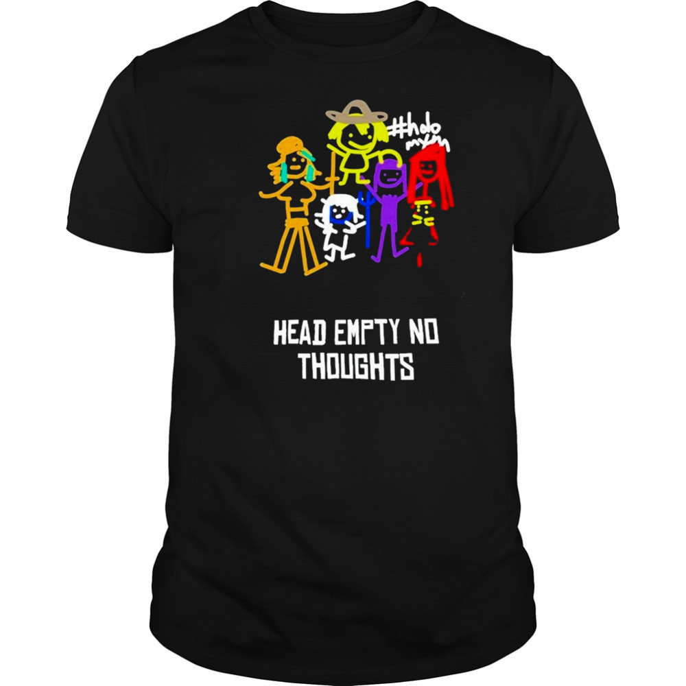 Head Empty No Thoughts T-Shirt