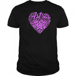 Houston Astros Princess 2025 heart shirt