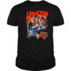 Houston Astros skeleton riding space ship shirt