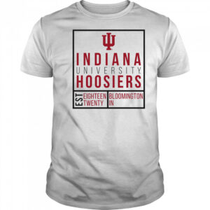 Indiana Hoosiers University box shirt