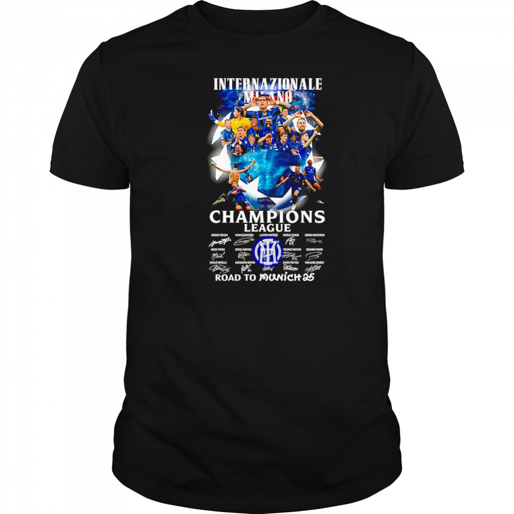 Internazionale Milano Champions League road to Munich 25 shirt Internazionale Milano Champions League road to Munich 25 shirt