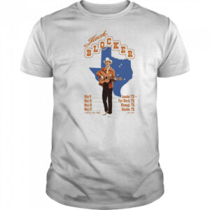 Jack Blocker Spring Tour 2025 Texas Map T-shirt