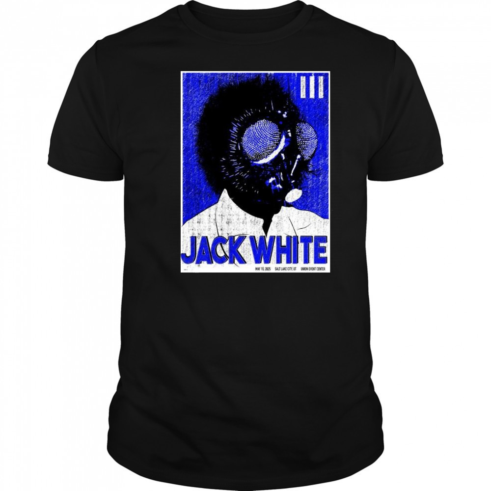 Jack White May 10 2025 Union Event Center Salt Lake City UT t-shirt Jack White May 10 2025 Union Event Center Salt Lake City UT t-shirt