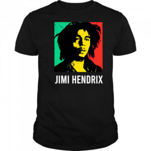 Jimi Hendrix Bob Marley shirt