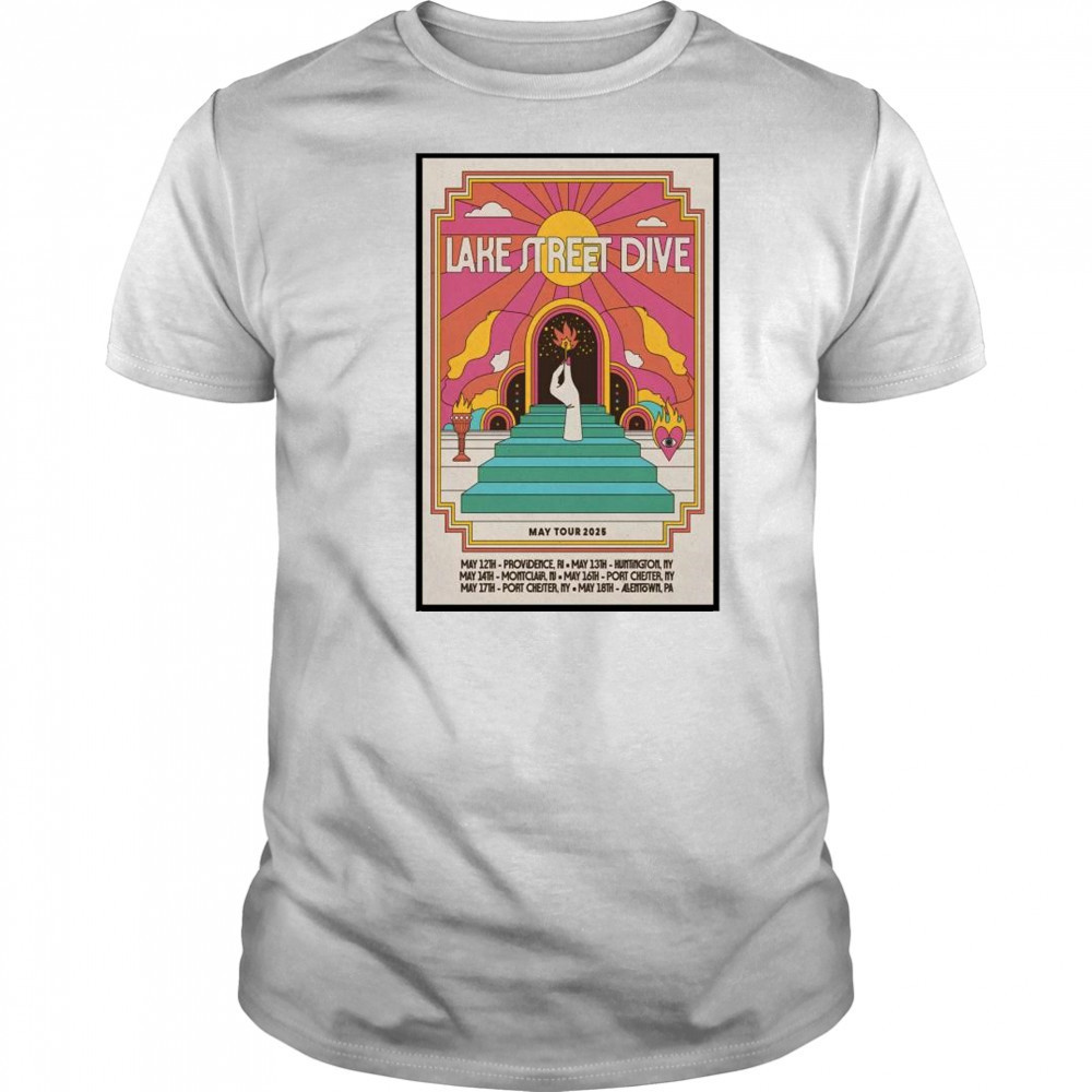 Lake Street Dive May Tour 2025 t-shirt