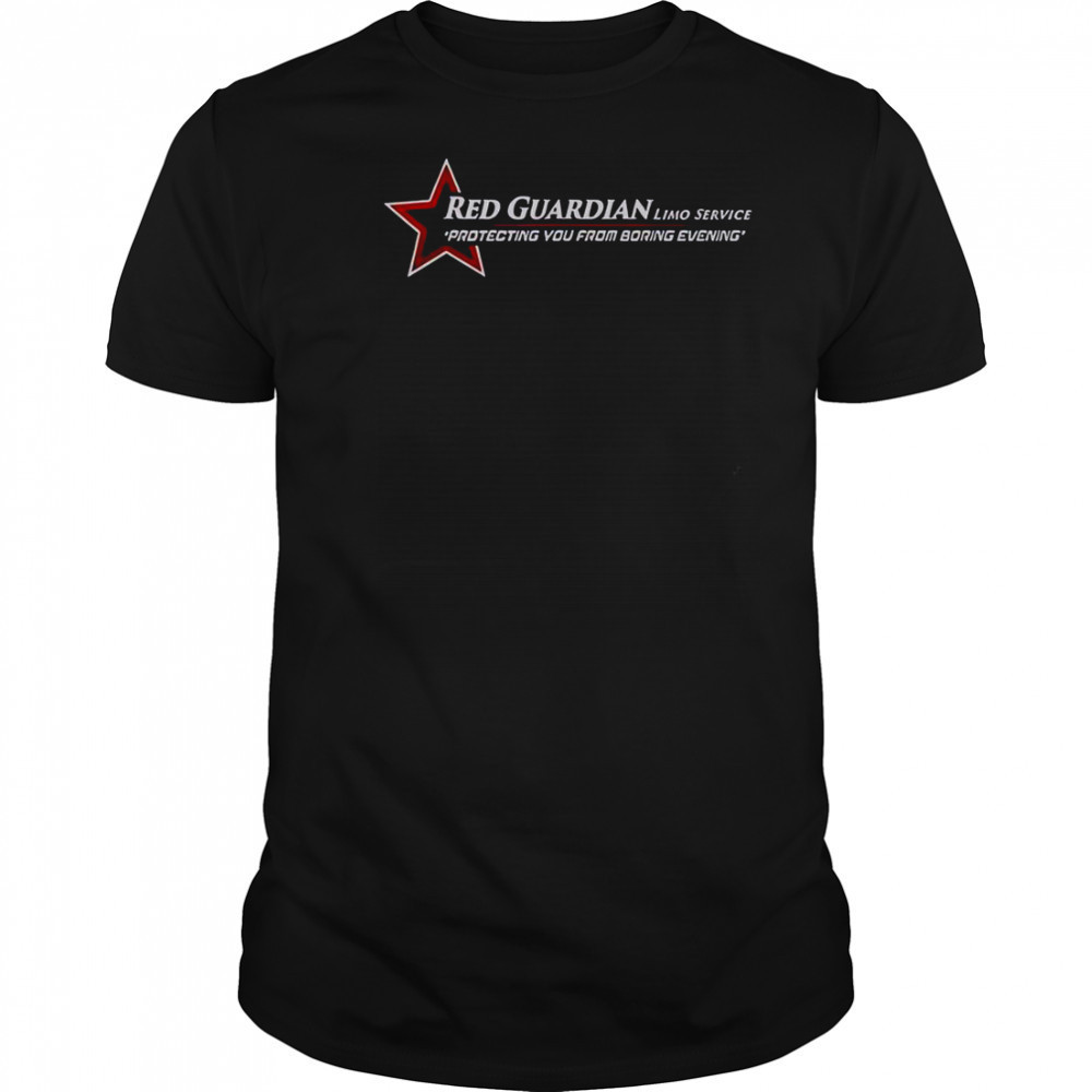 Marvel Studios Thunderbolts Red Guardian Limo Service Logo T-Shirt