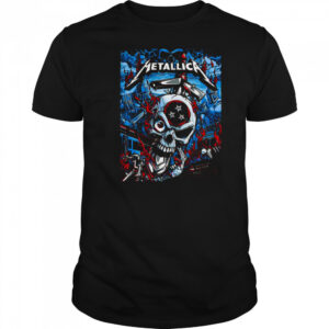 Metallica M72 Nashville Event Poster North American Tour 2025 Schedule Location Unisex T Shirt