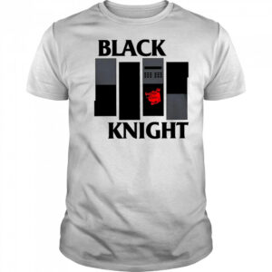 Monty Python and the Holy Grail and the punk rock band black flag black knight band shirt