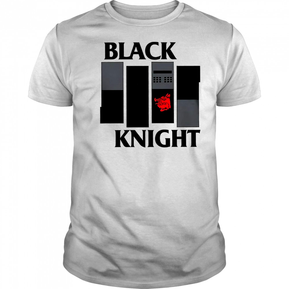 Monty Python and the Holy Grail and the punk rock band black flag black knight band shirt Monty Python and the Holy Grail and the punk rock band black flag black knight band shirt