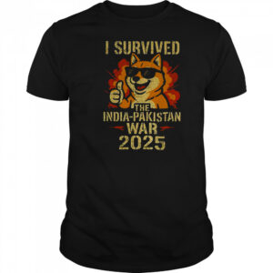Nakamoto I Survived The India Pakistan War 2025 shirt