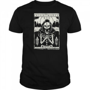 Nightmares Atlanta Georgia Skeleton T-shirt