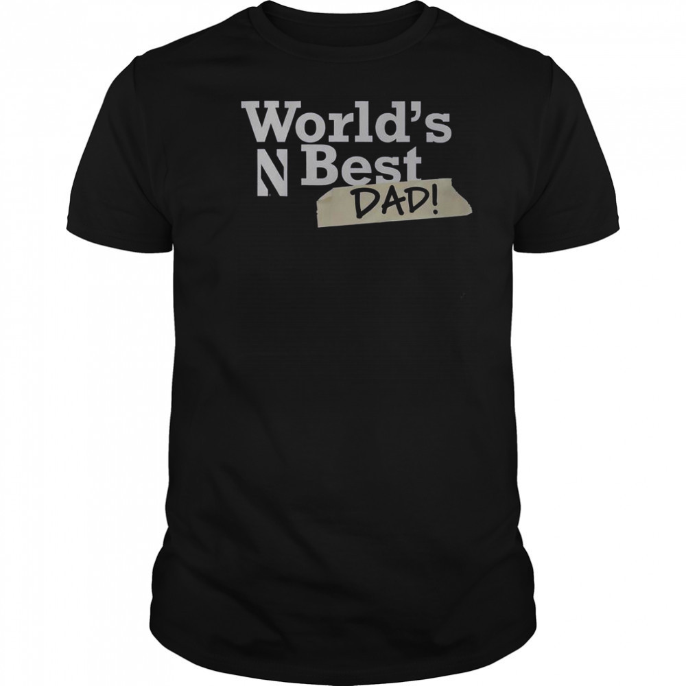 Northwestern Wildcats World’s Best Dad T-Shirt