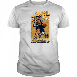 Nuggets #27 Jamal Murray In Action Shirt