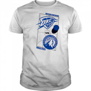 Oklahoma City Thunder vs Minnesota Timberwolves 2025 Western Conference Finals shirt