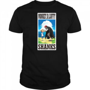 One Piece Monkey D Luffy shanks shirt