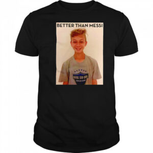 Ordaz better than Messi shirt