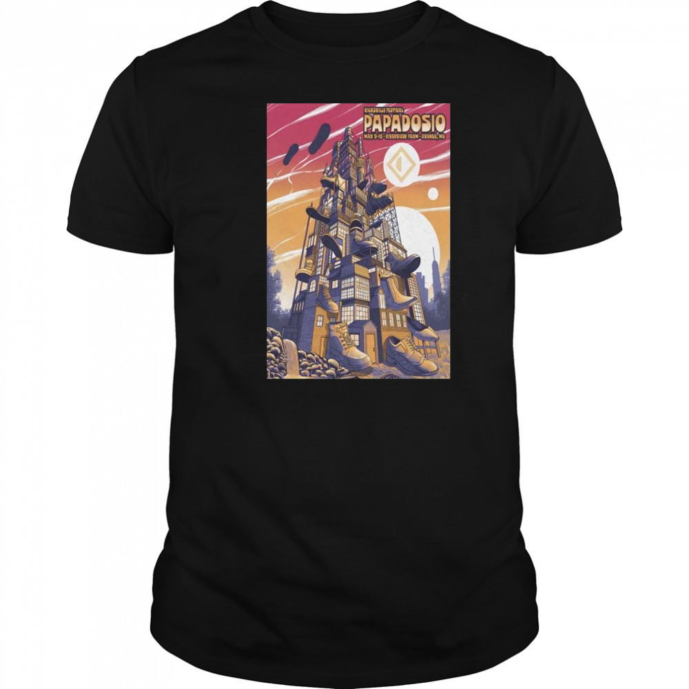 Papadosio Tour May 9-10 2025 Papadosio Family Presents Kicksville Avenue MD t-shirt