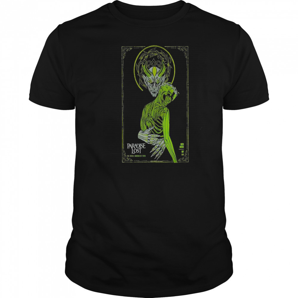 Paradise Lost The Devil Embraced Tour North America May 11 2025 Poster t-shirt