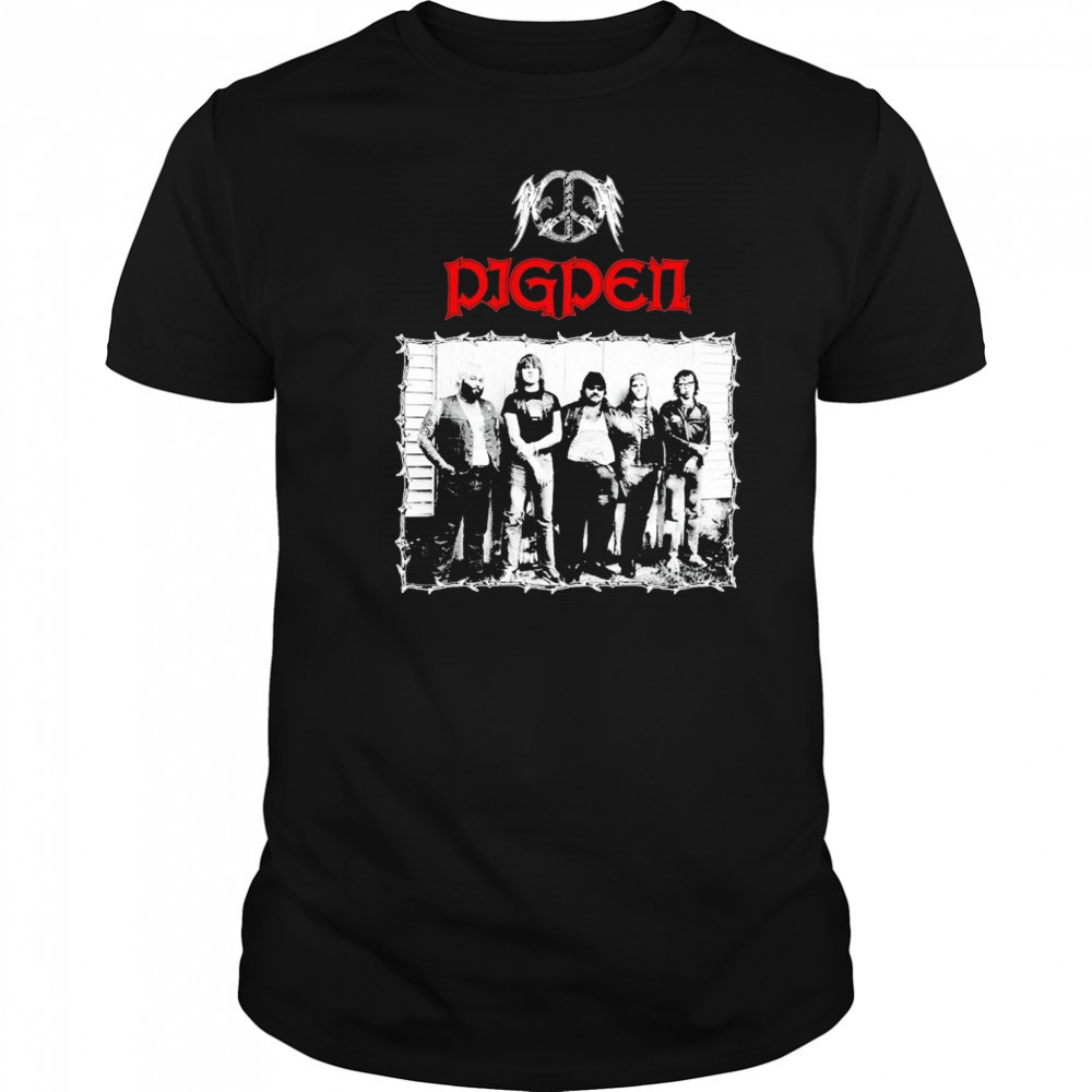 Pig Pen Peace Photo T-shirt