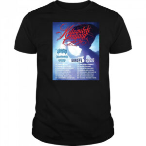 Poster Killswitch Engage Eu Uk Headlining Tour 29.9 Lisbon Por 01.10 Madrid Spa Riviera 2025 t-shirt