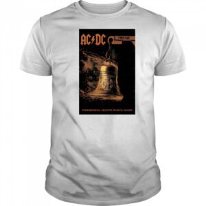 Poster The Gillette Stadium in Foxborough MA Show AC DC Band May 04 2025 t-shirt