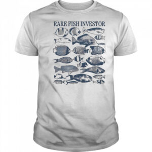 Rare fish investor illustration shirt