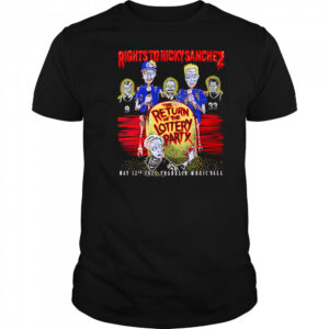 Rights to Ricky Sanchez 2025 Lottery Party shirt