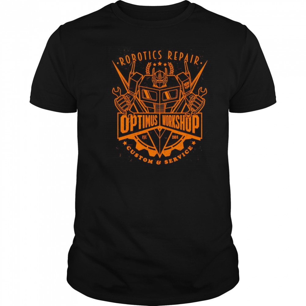 Robotics repair Optimus Workshop shirt