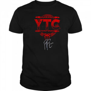 Roman Reigns WWE Autographed YTC shirt