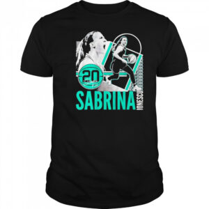 Sabrina Ionescu collage frame shirt