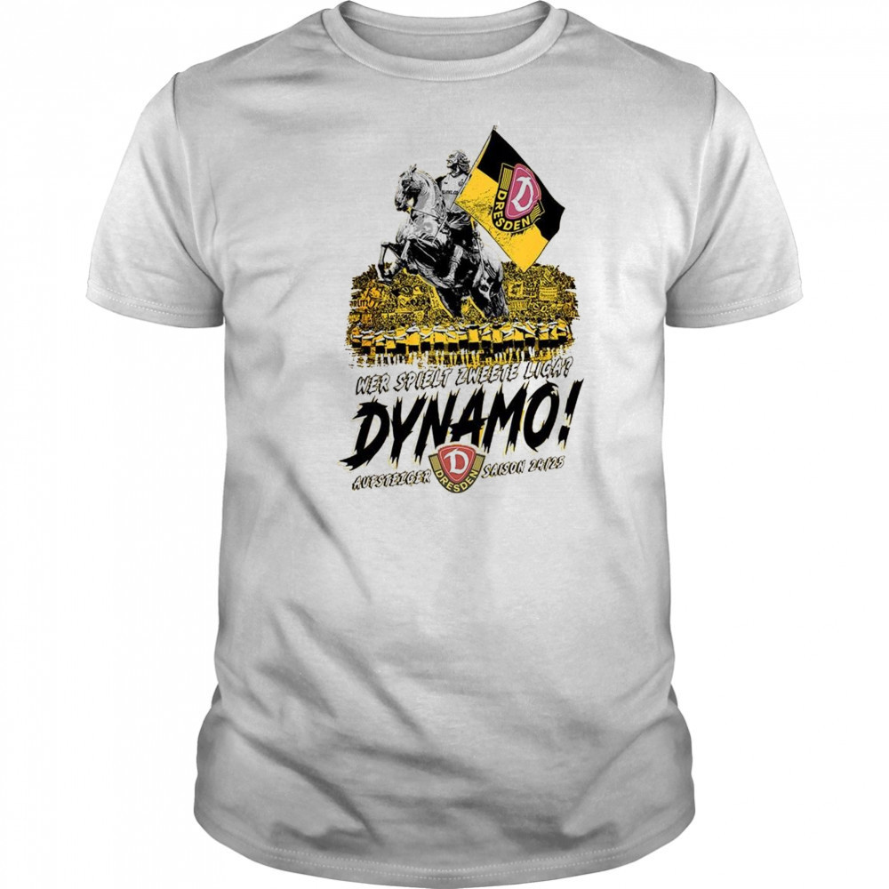 SG Dynamo Dresden Wer Spielt Zweete Liga 2025 Shirt