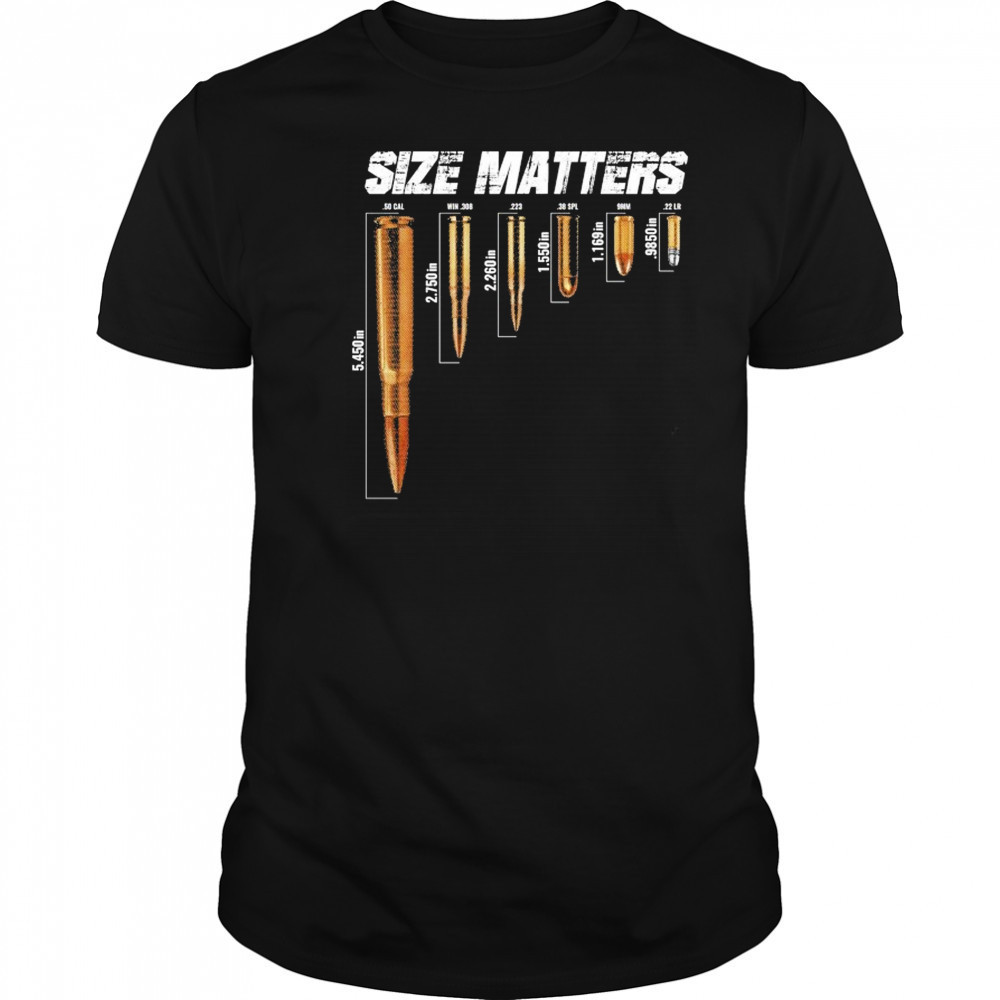 Size Matters Bullets T-shirt