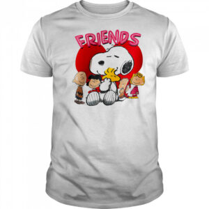 Snoopy friends printed shirt