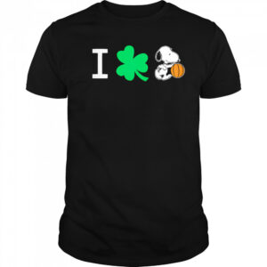 Snoopy St Patricks Day basketball shirt