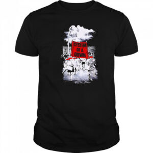 System Of A Down Red Flag shirt