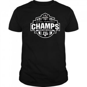 Texas A&M Aggies Softball 2025 SEC Conference Tournament Champions T-shirt