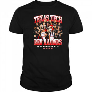 Texas Tech Softball 2025 Team shirt
