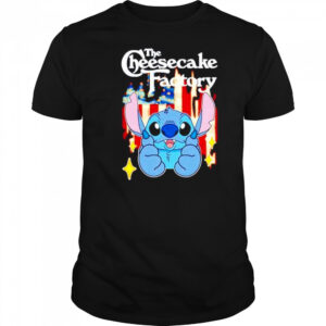 The Cheesecake Factory Stitch US flag 4th of July shirt