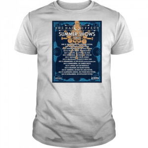 The Halo Effect Summer Shows 2025 June 26 Thessaloniki GR Rockwave Festival June 28 Helsinki FI Tuska Festival t-shirt