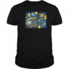 The U.S.S. Enterprise X Van Gogh’s Starry Night Starry Journey shirt
