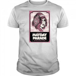 Three Cheers For 20 Years Tour Mayday Parade Microwave Grayscale Like Roses June 6 2025 Shirt
