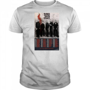 Three Days Grace ALIENATION Out August 22 Tour t-shirt