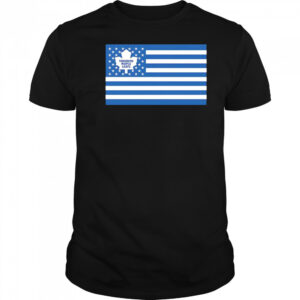 Toronto Maple Leafs American flag shirt