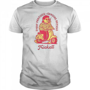 Trickett England Every Particle Genuine Article Scooter T-Shirt