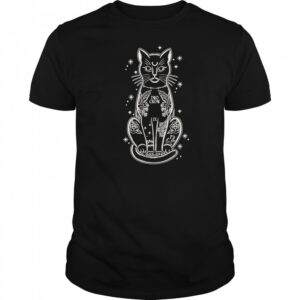 Two Crow Tattoo Cat T-shirt