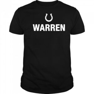 Tyler Warren Wearing Indianapolis Colts Warren Football New t-shirt