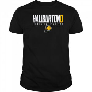 Tyrese Haliburton Indiana Pacers letter shirt