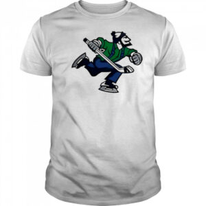 Vancouver canucks retro johnny canuck custom limited hockey shirt