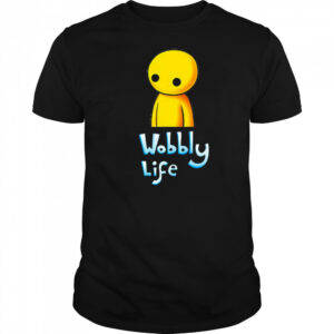 Wobbly Life Plain Wobbly Logo T-Shirt